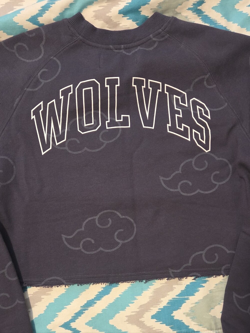 Darc Sport Navy Crewneck Sweatshirt with White Logo Tag - Picture 7 of 7